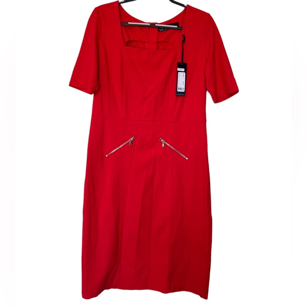 SAOPAULO Dress, size 12- Red coulor - Picture 1 of 6